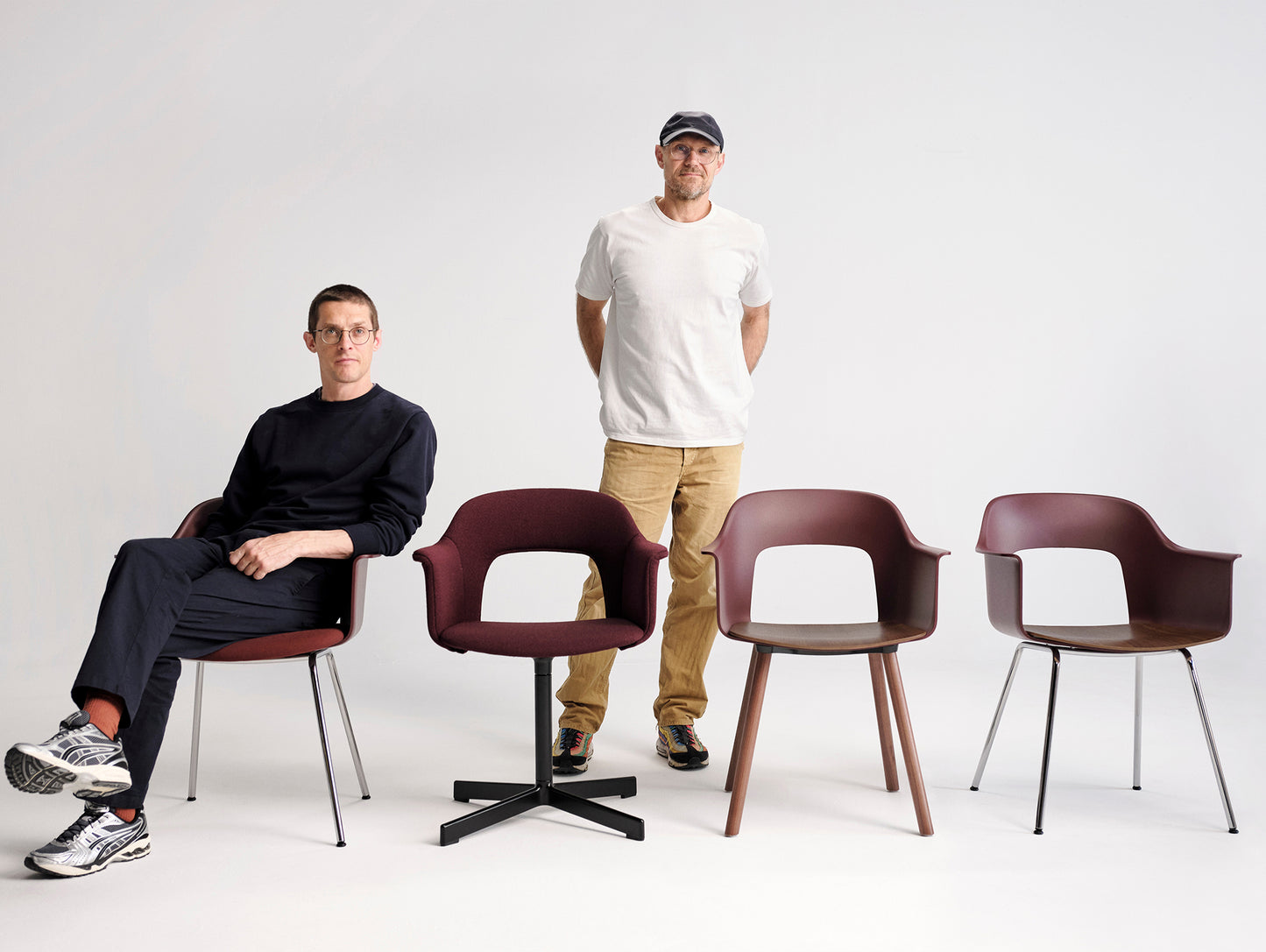 Layout Armchair - Metal Base