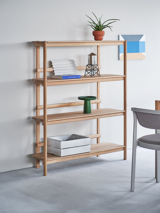 Archive Shelf by Karimoku New Standard - W110 cm / Oak