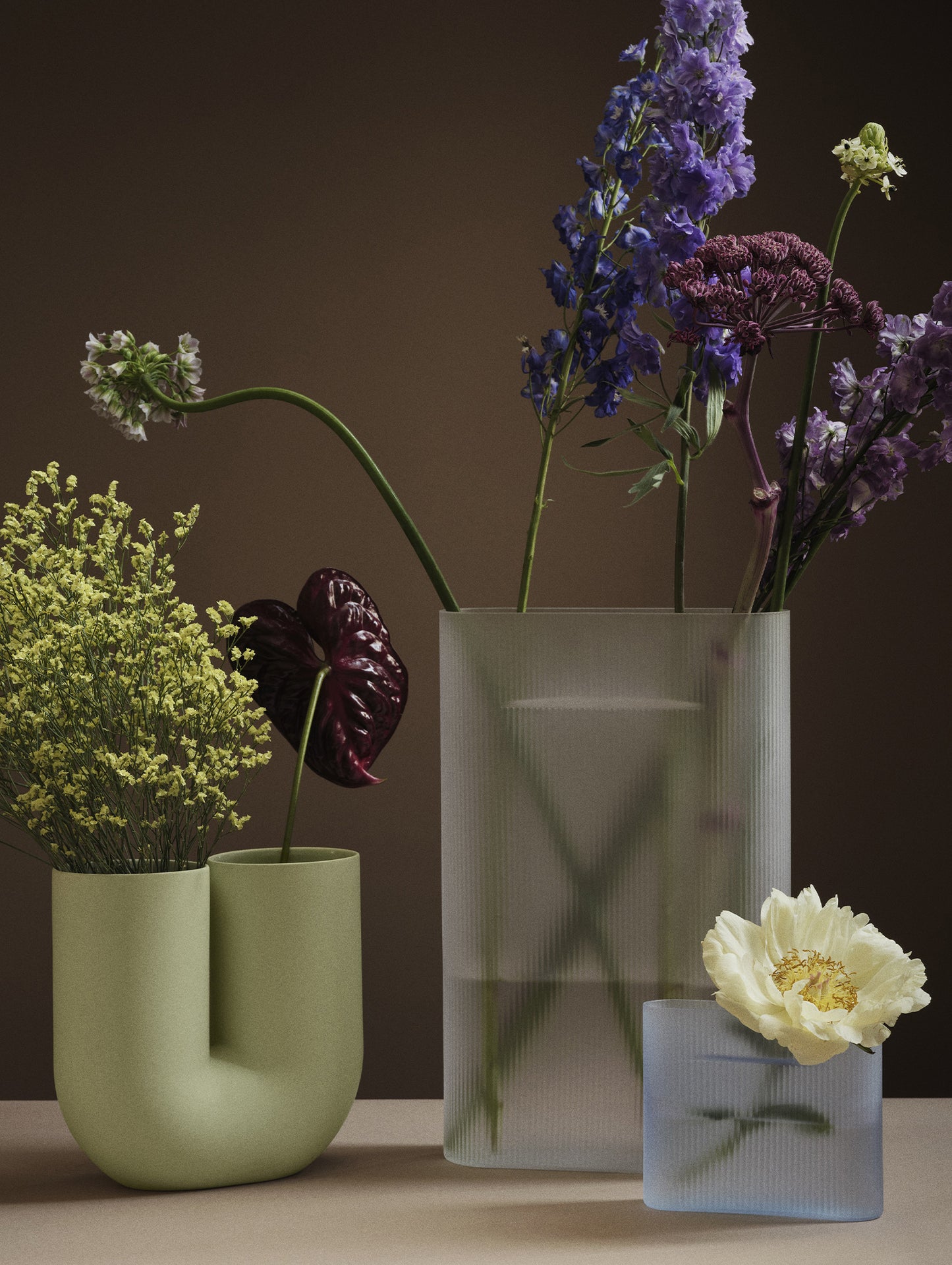 Ridge Vase by Muuto