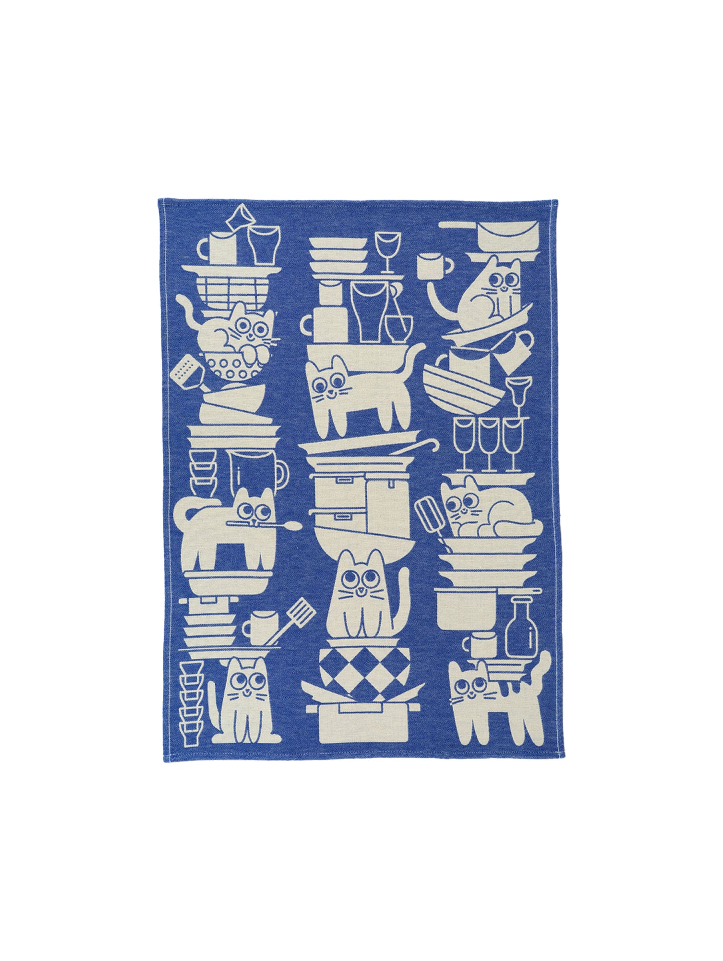 Kitchen Cats Tea Towel by Wrap