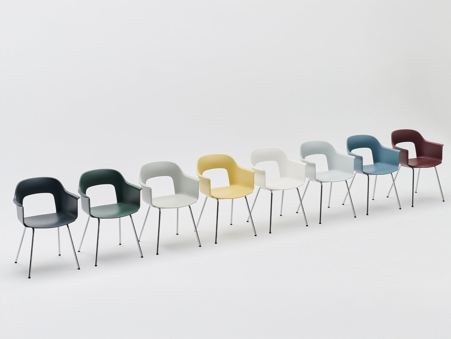 Layout Armchair - Metal Base