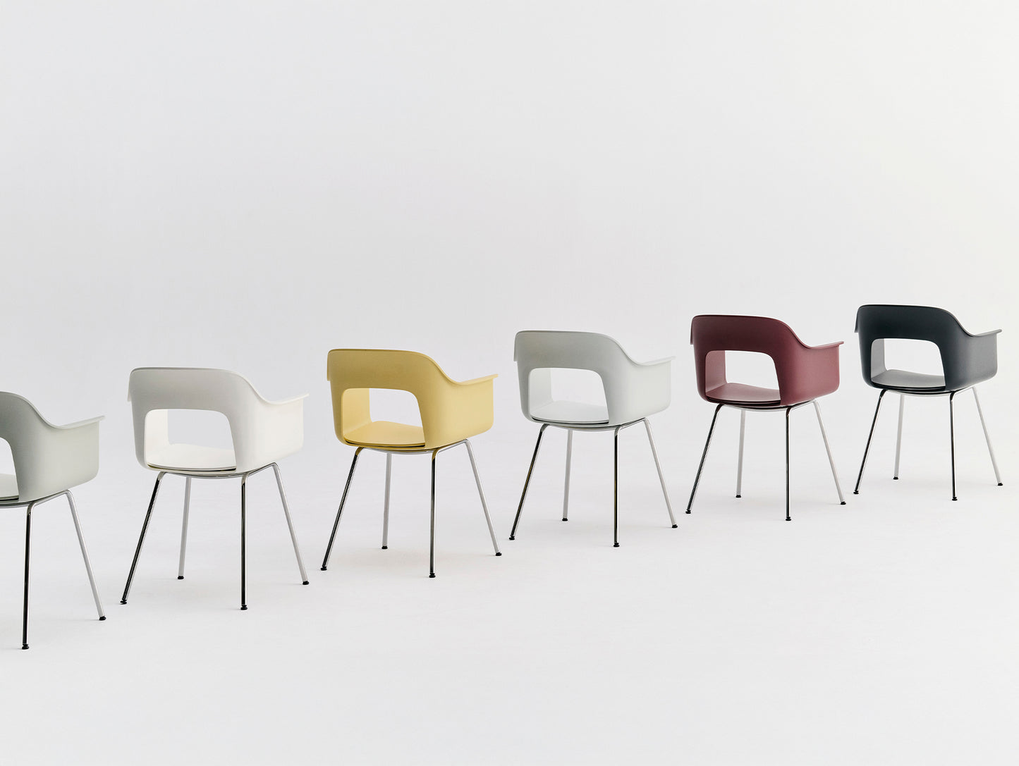 Layout Armchair - Metal Base