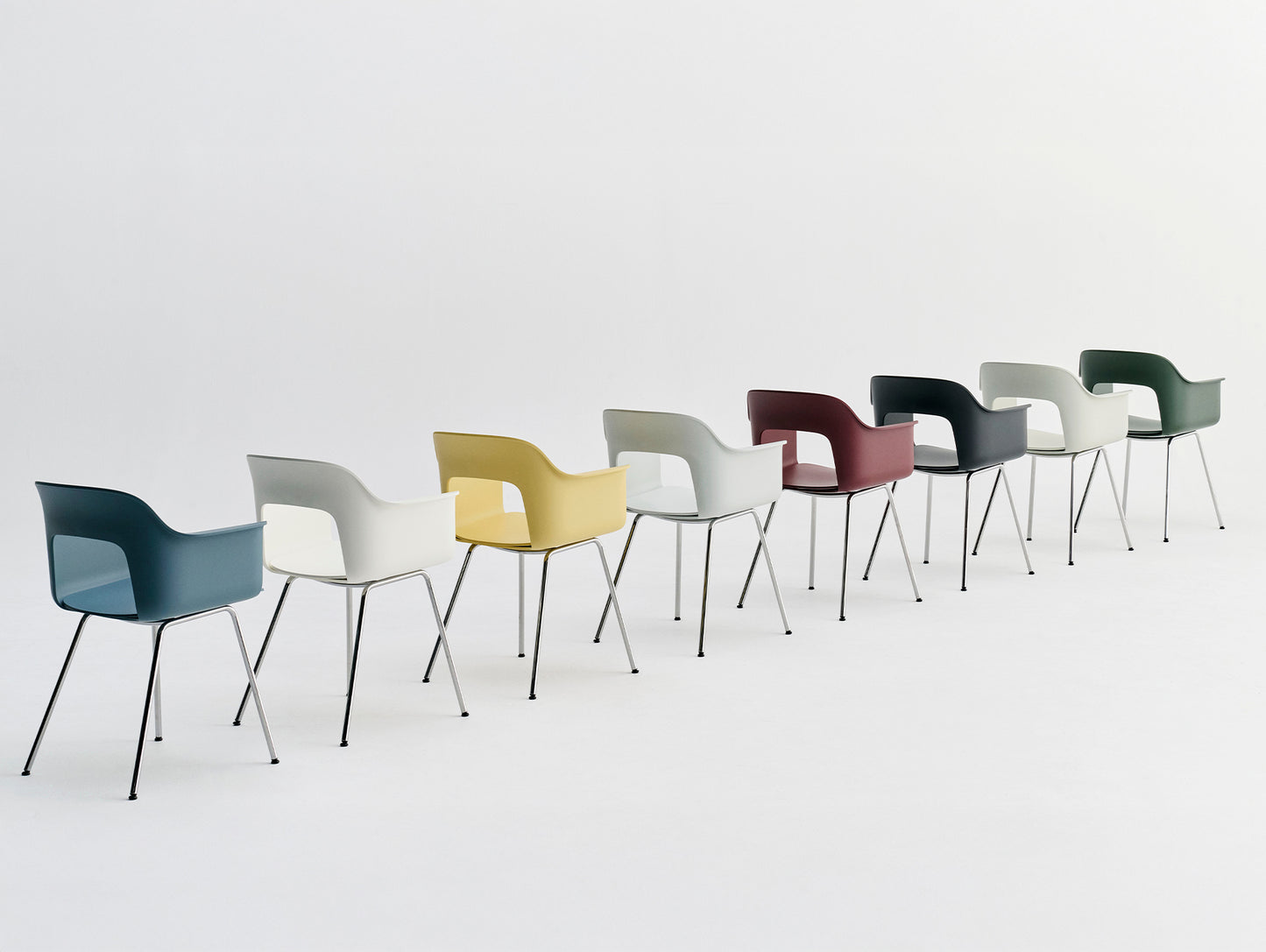 Layout Armchair - Metal Base