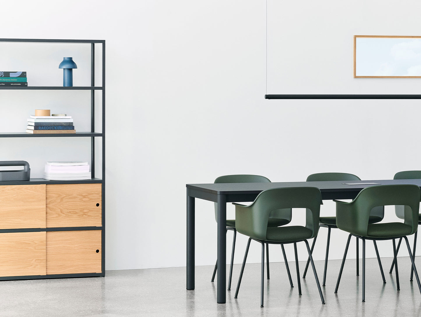 New Order Shelving - Combination 503 by HAY - Charcoal