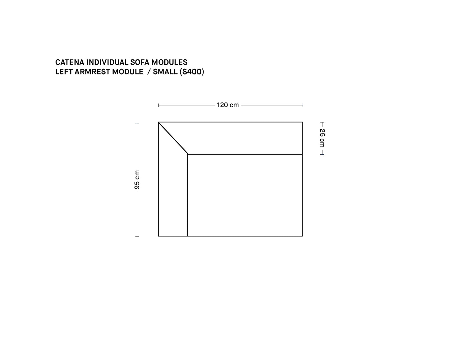 Catena Individual Sofa Modules