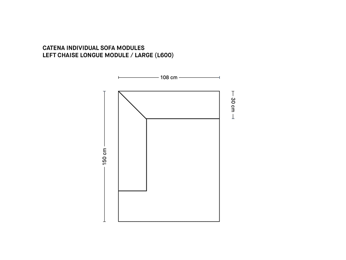 Catena Individual Sofa Modules
