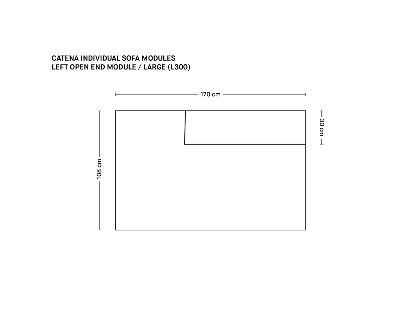 Catena Individual Sofa Modules