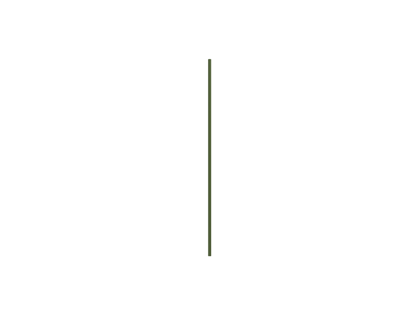 Single Leg - 115 cm / Pine Green