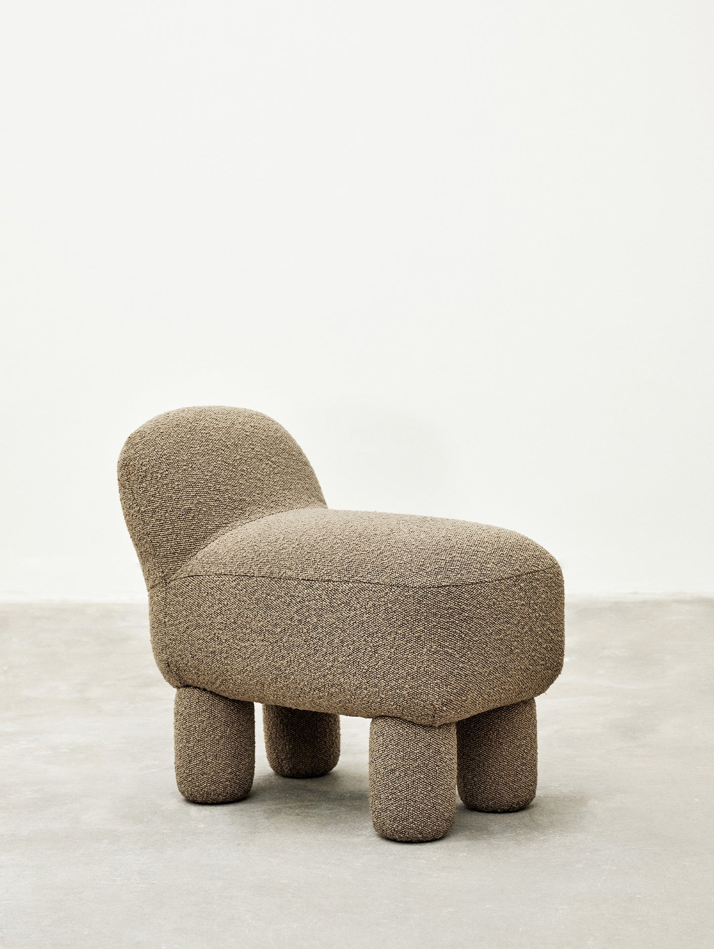 Lulu Pouf by Design House Stockholm - Brown