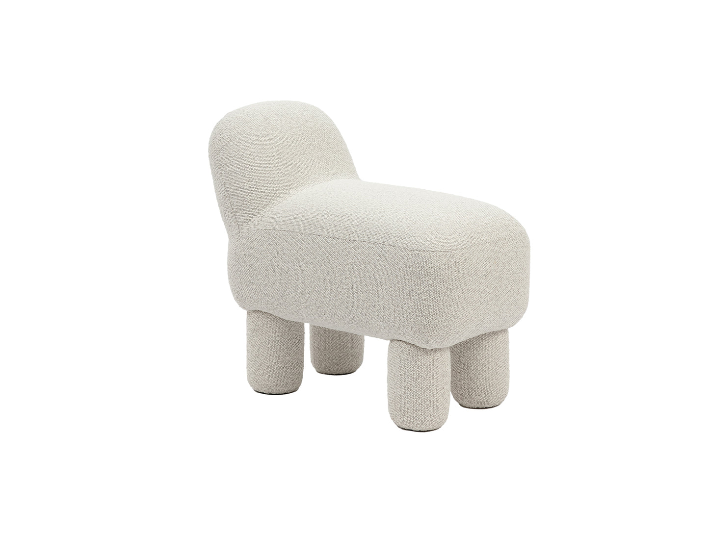 Lulu Pouf by Design House Stockholm - Cream