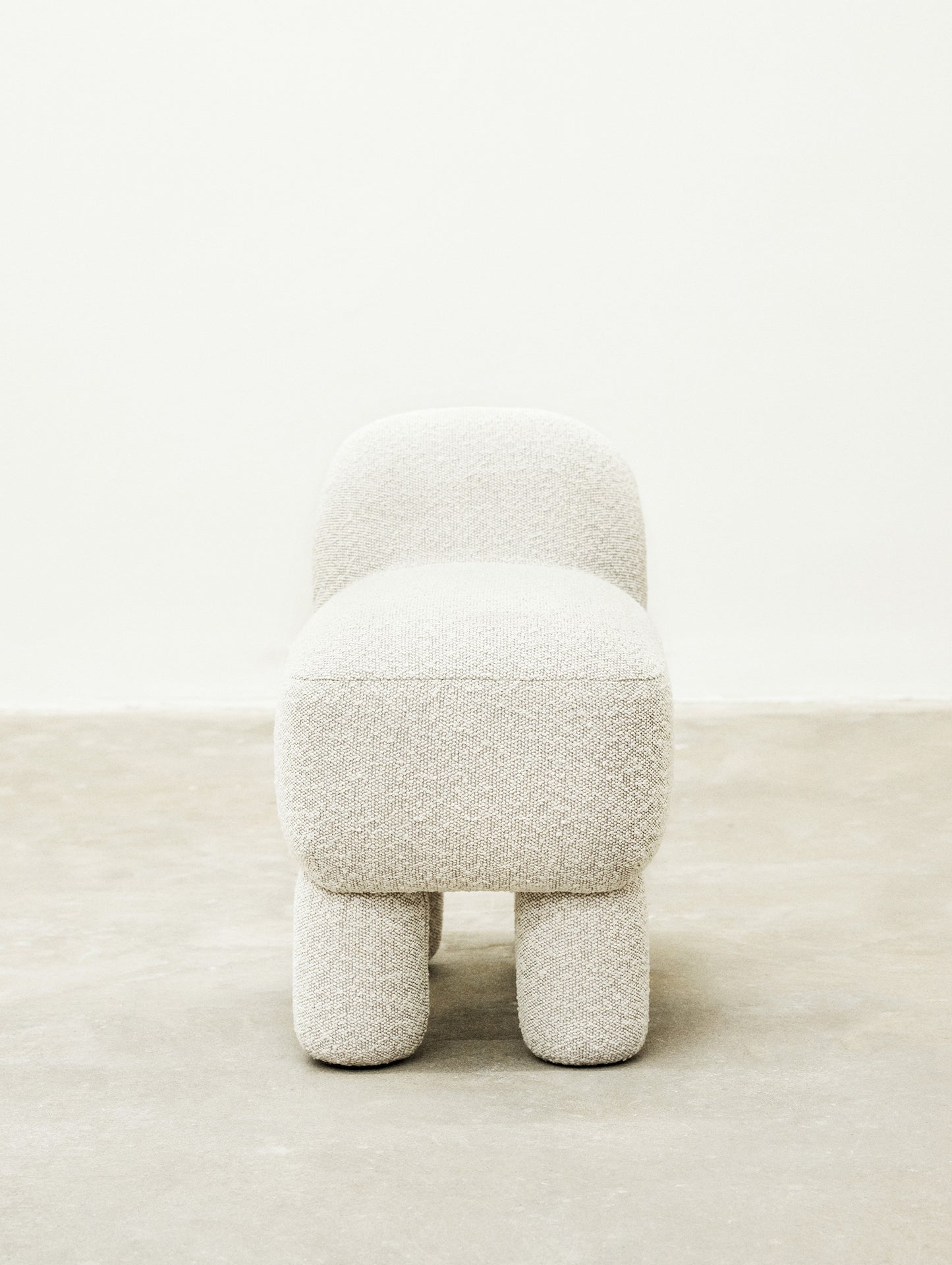 Lulu Pouf by Design House Stockholm - Cream