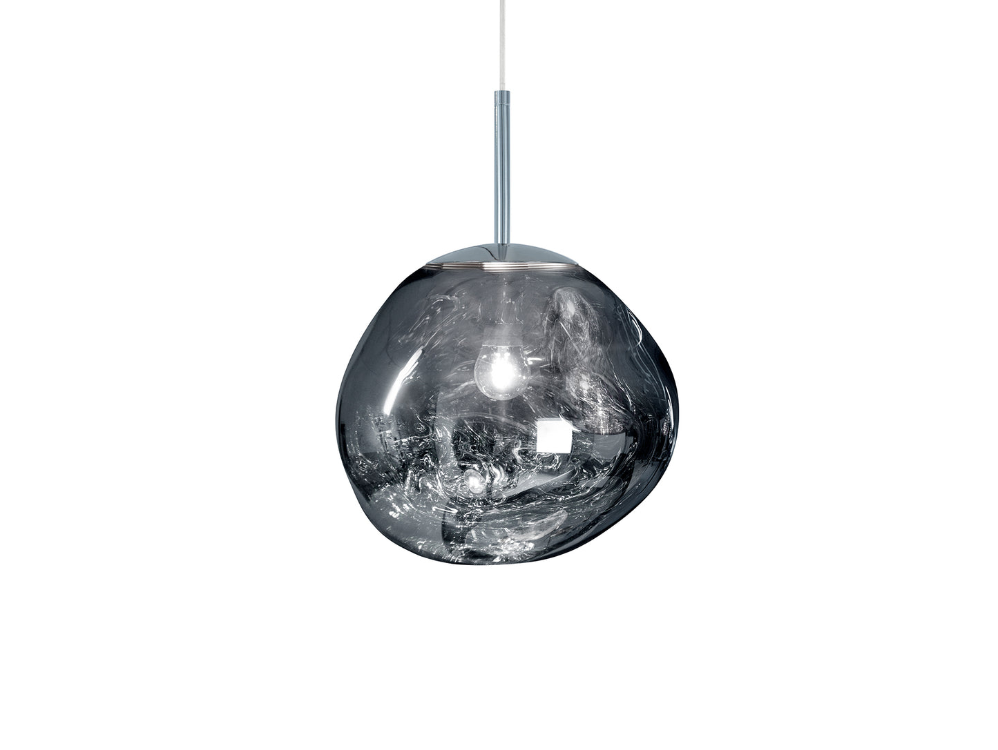 Melt LED Mini Pendant by Tom Dixon - Chrome