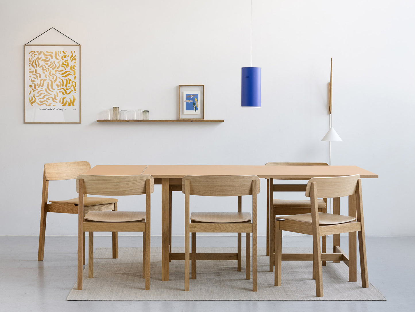 Everyday Chair by Moebe - Oiled Oak