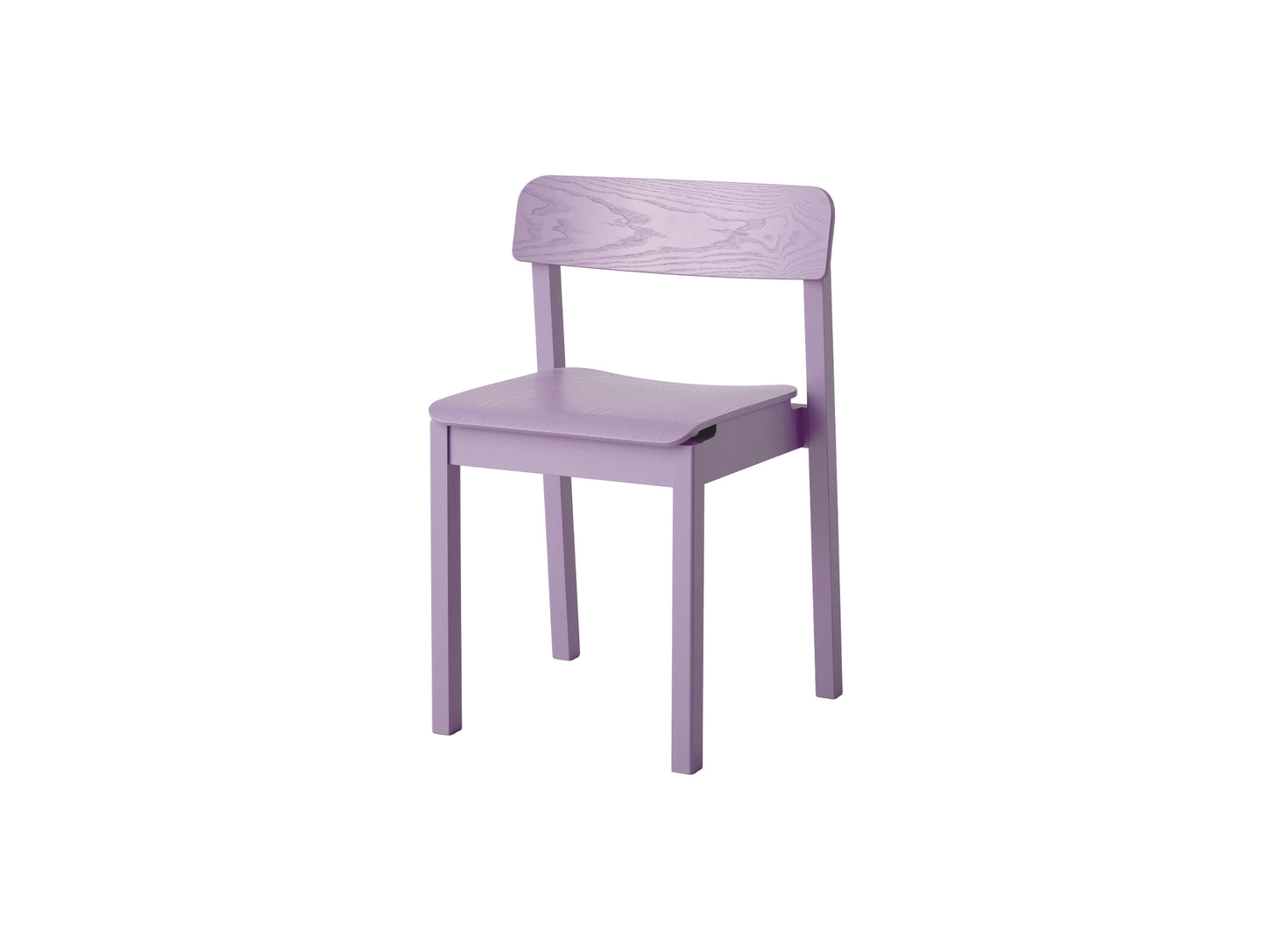 Everyday Chair by Moebe - Soft Lavender Lacquered Oak
