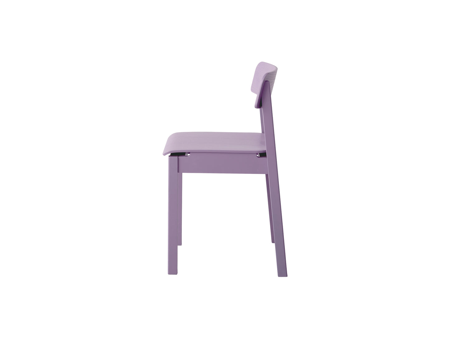 Everyday Chair by Moebe - Soft Lavender Lacquered Oak