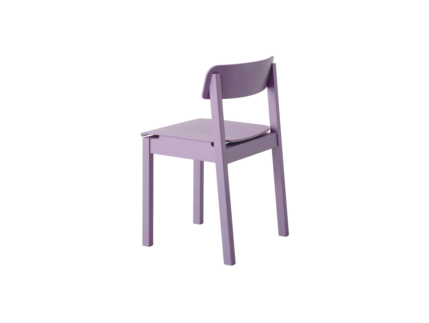 Everyday Chair by Moebe - Soft Lavender Lacquered Oak