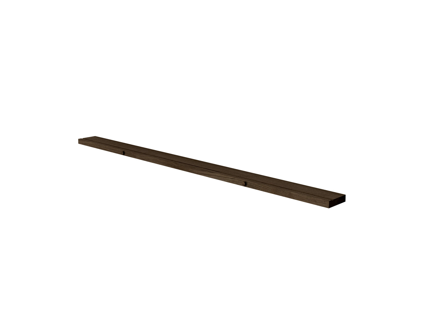 Gallery Shelf by Moebe - Width: 115 cm / Smoked Oak