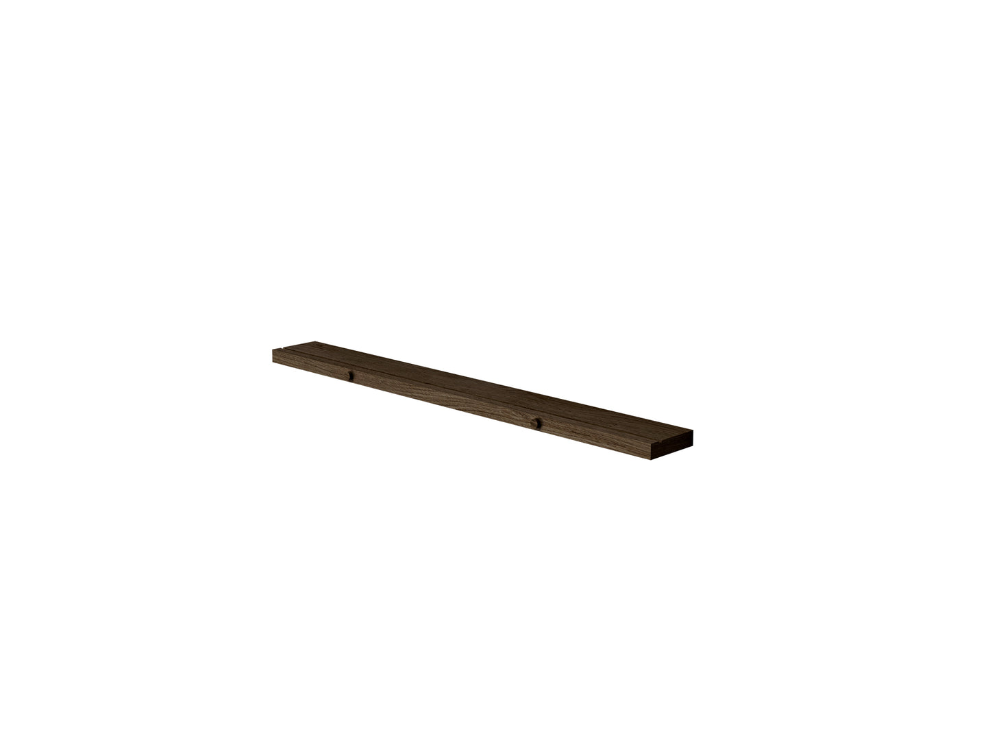 Gallery Shelf by Moebe - Width: 70 cm / Smoked Oak