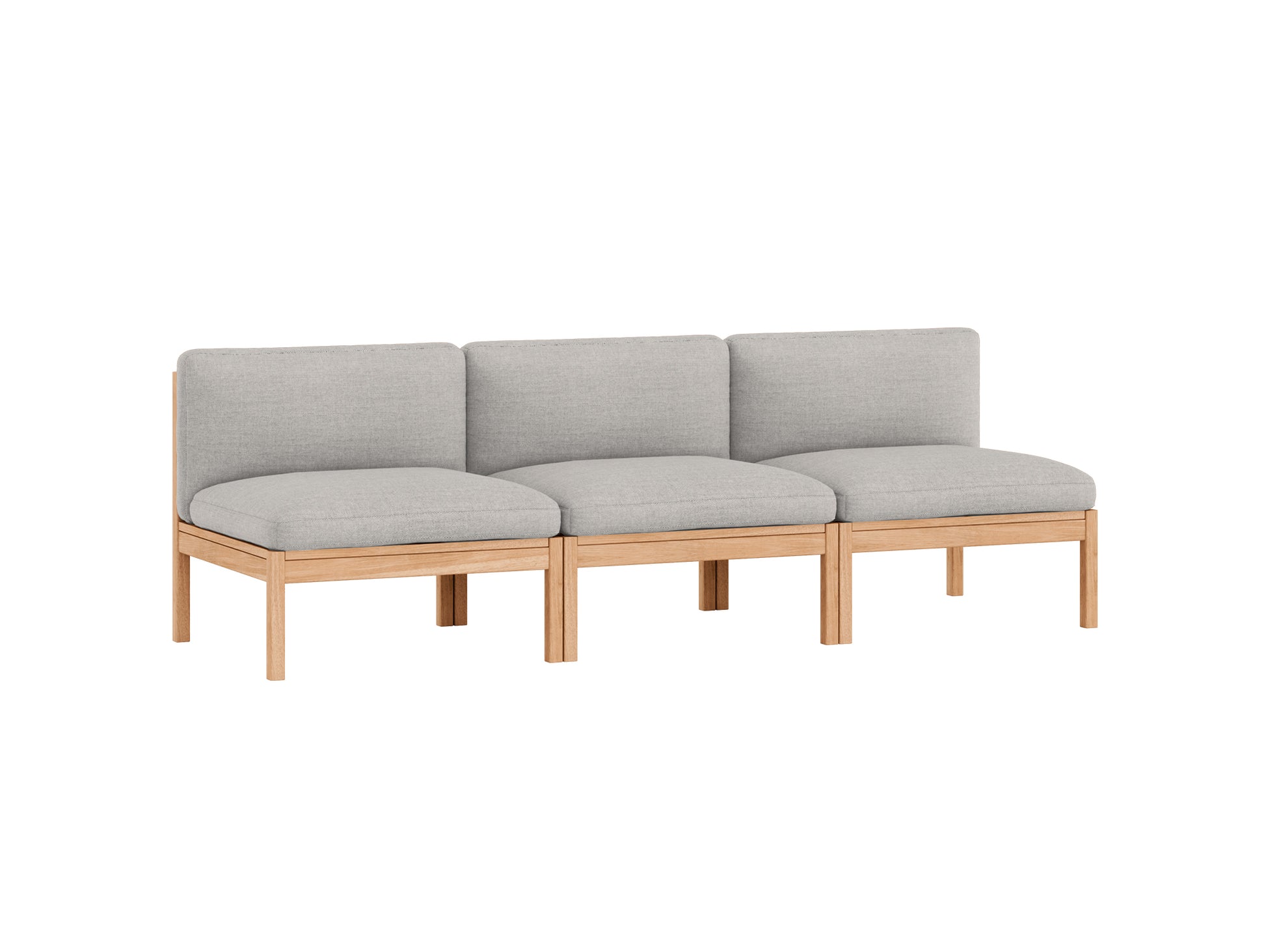 3-Seater Sofa Without Armrest by Moebe - Autumn 101