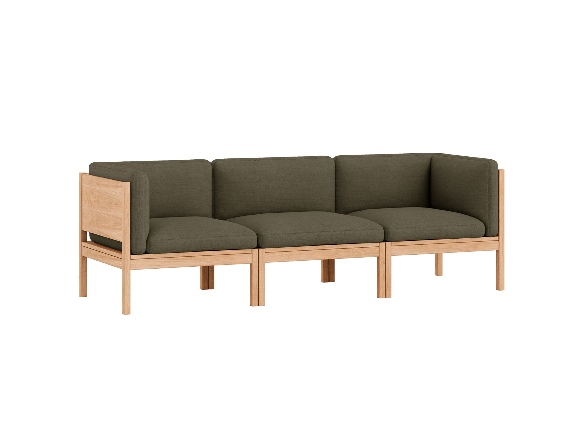 Modular 3-Seater Sofa by Moebe - Re-wool 977