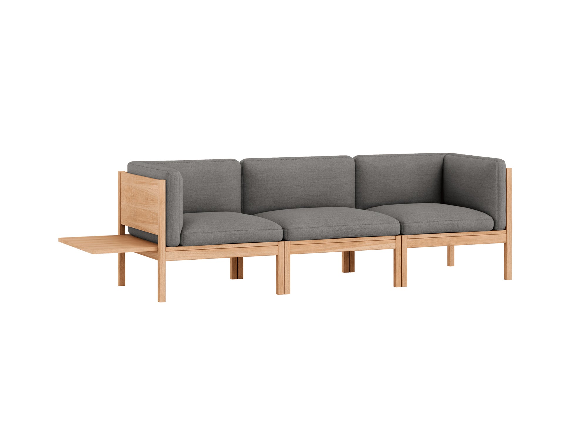 3-Seater Sofa with 1 Side Table by Moebe - Autumn 131