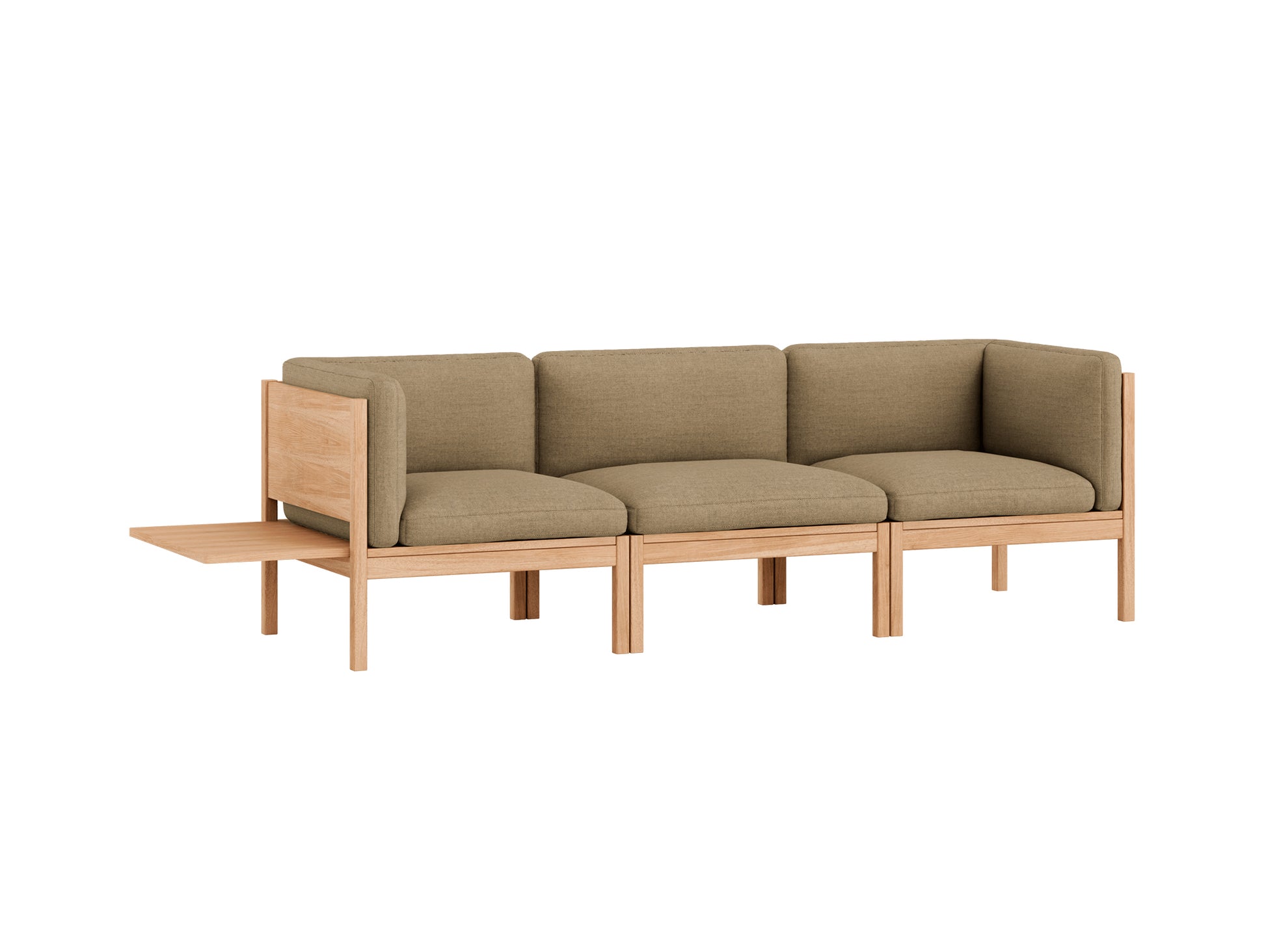 3-Seater Sofa with 1 Side Table by Moebe - Autumn 221
