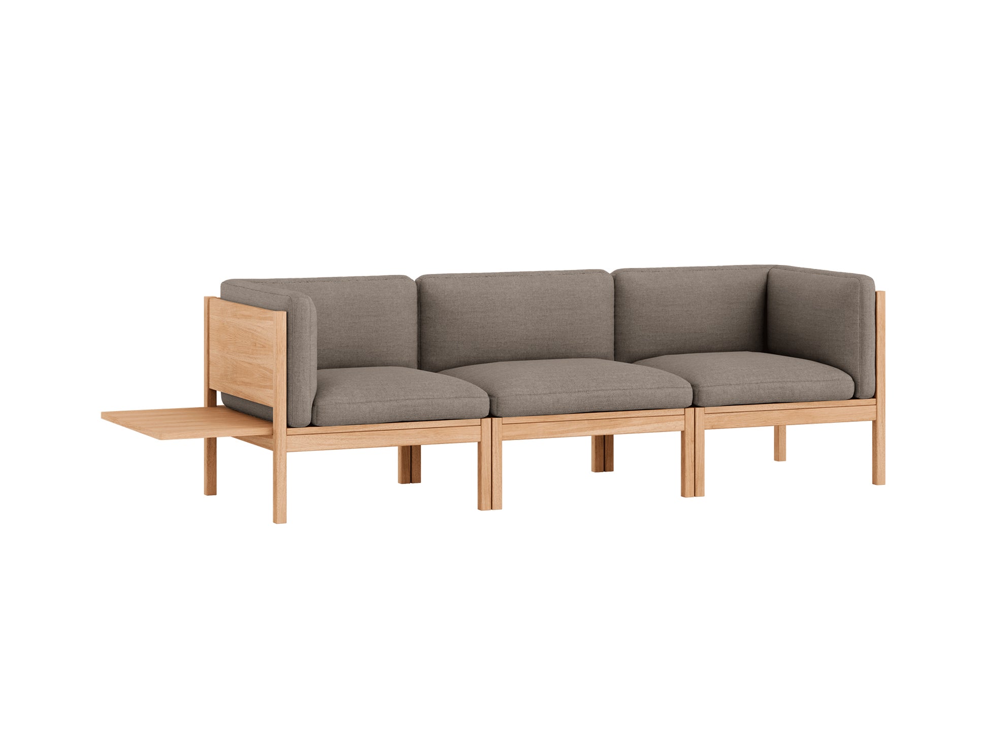 3-Seater Sofa with 1 Side Table by Moebe - Autumn 331