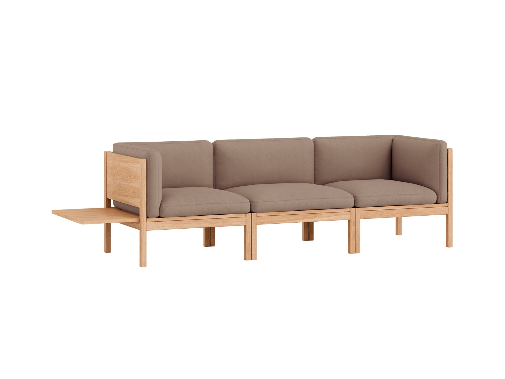 3-Seater Sofa with 1 Side Table by Moebe - Field 2 343