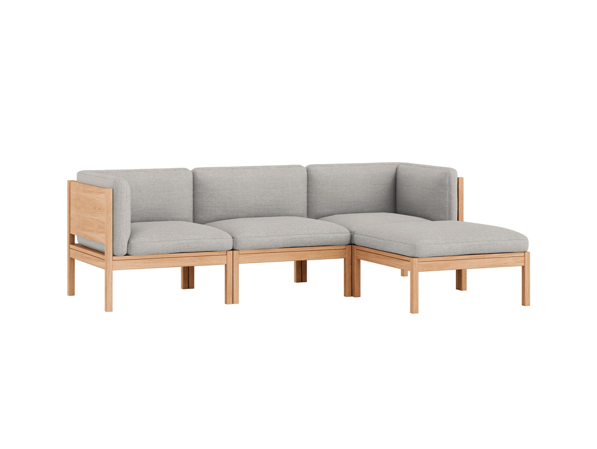 3-Seater Sofa with Chaise Longue by Moebe - Autumn 101