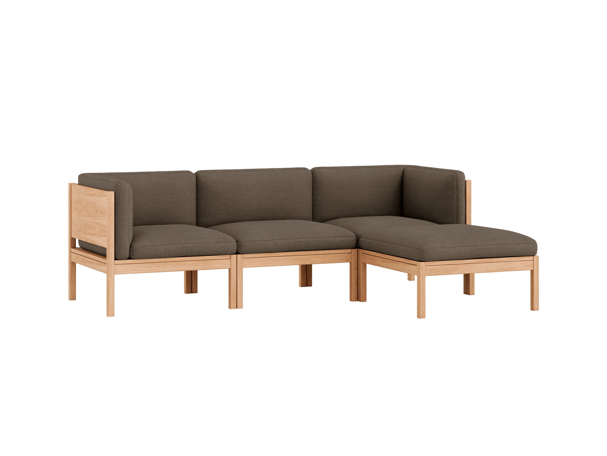 3-Seater Sofa with Chaise Longue by Moebe - Autumn 361