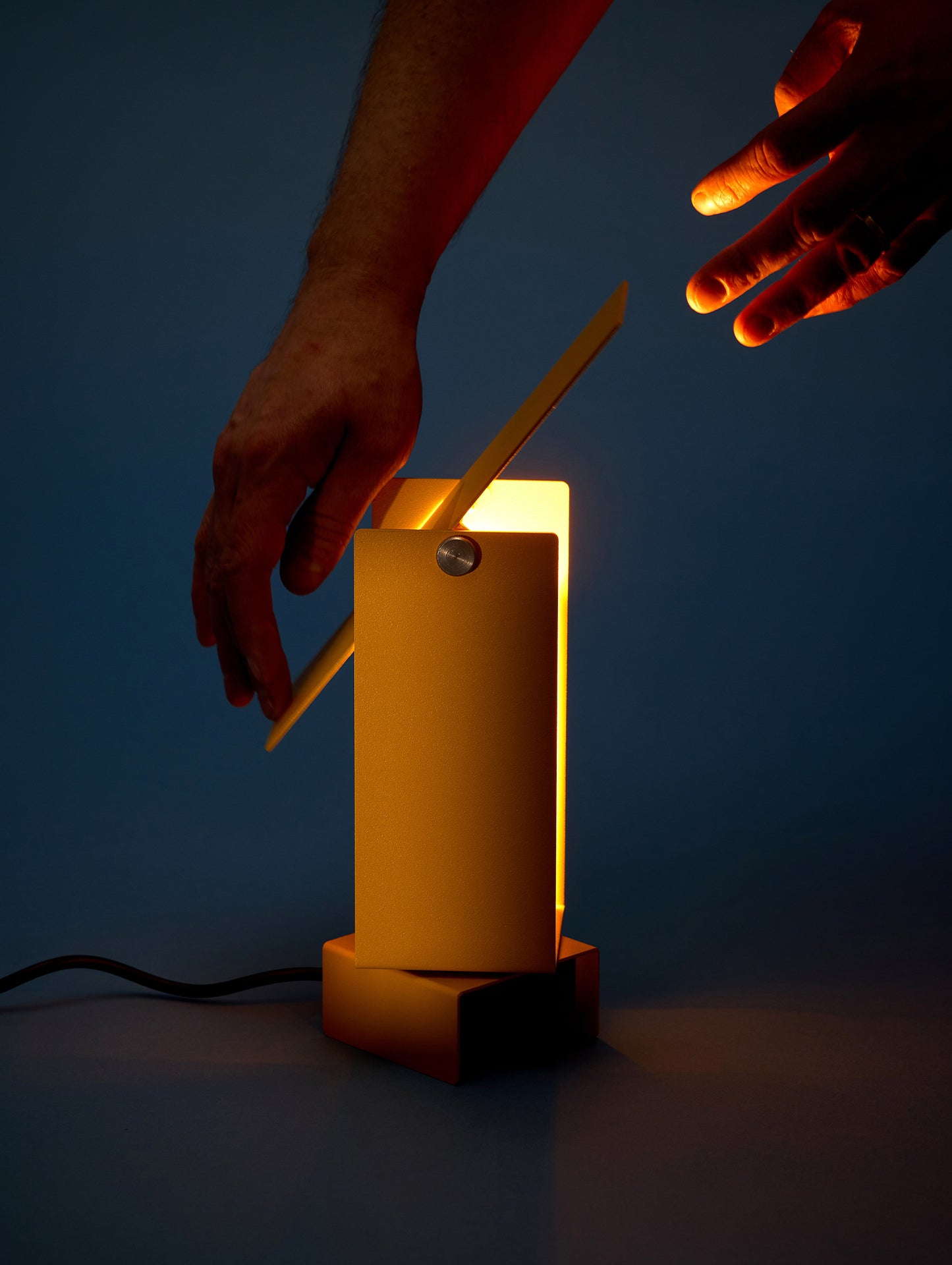 Pivoting Table Lamp by Moebe - Yellow
