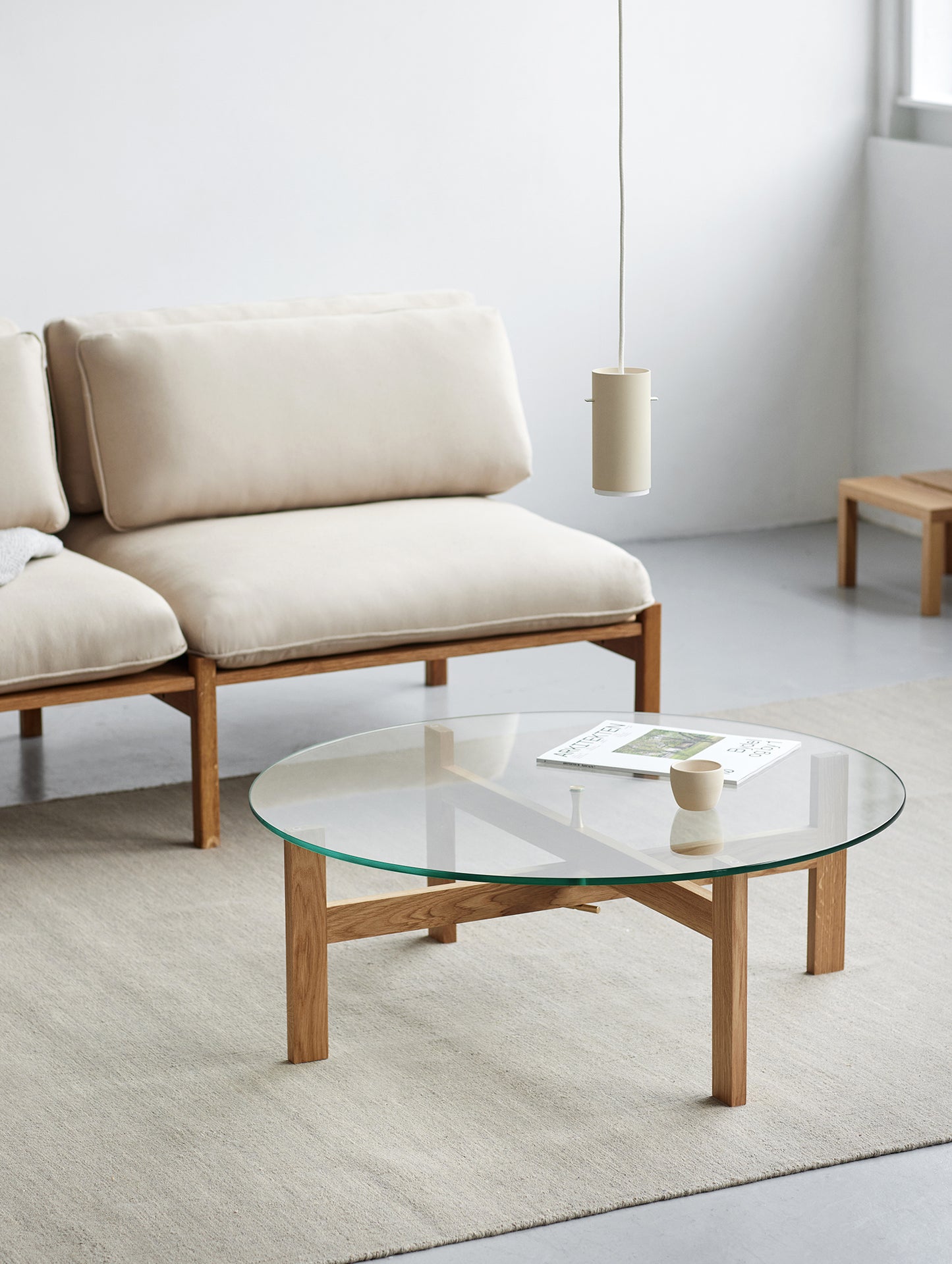 Round Coffee Table by Moebe