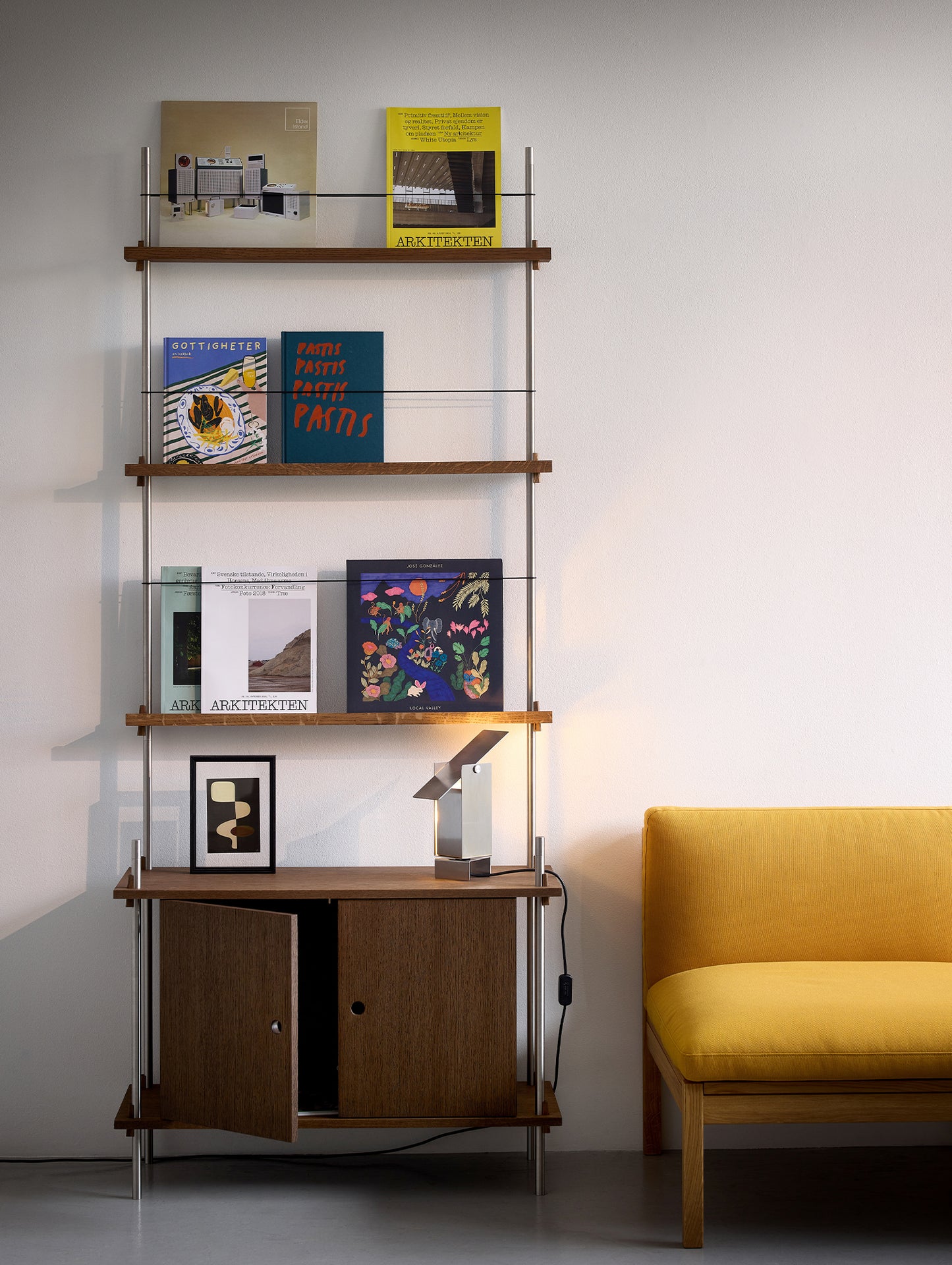 Shelving System Sets - Stainless Steel by Moebe