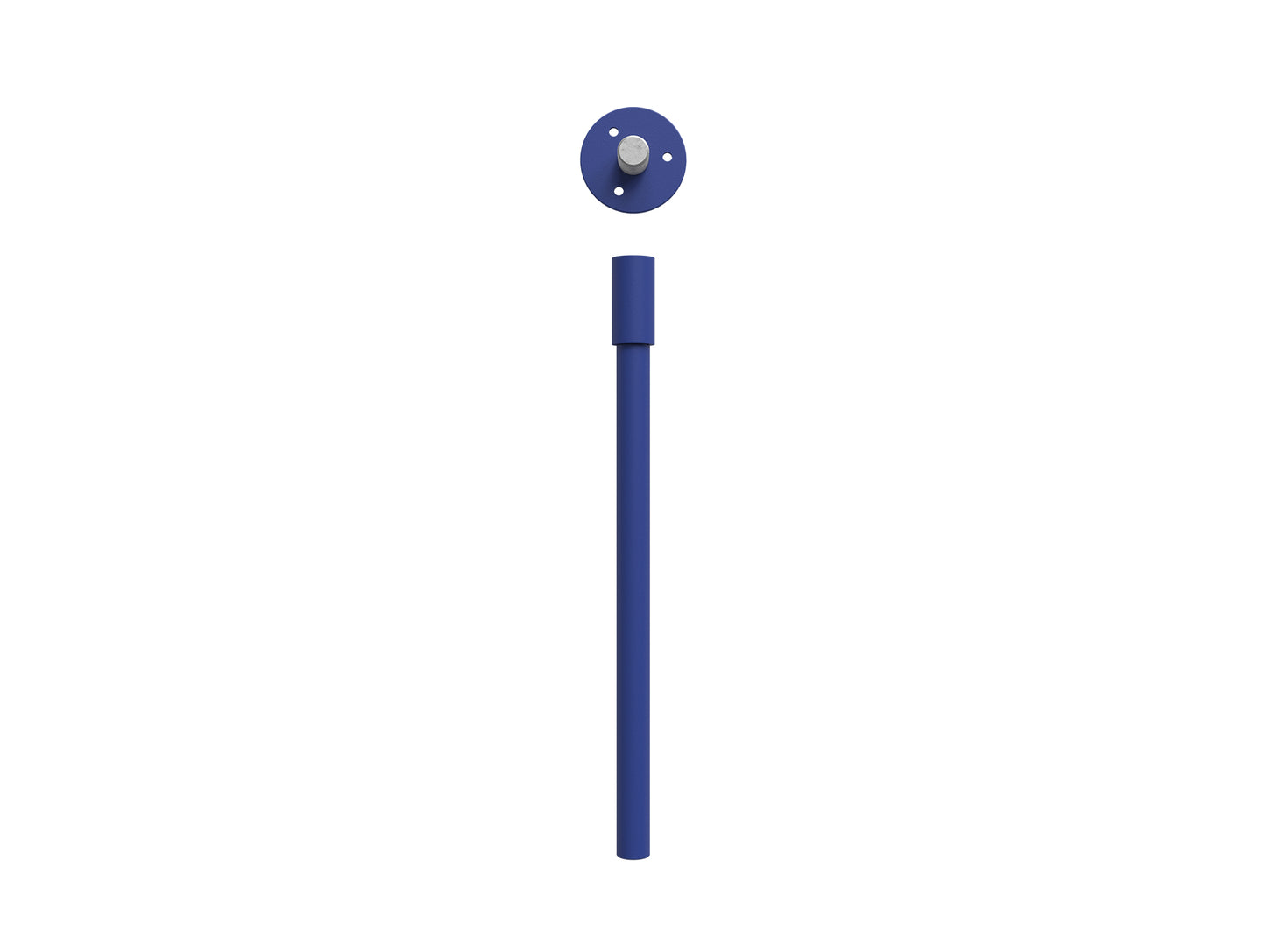 Moebe Shelving - Ceiling Fixing Set - Deep Blue