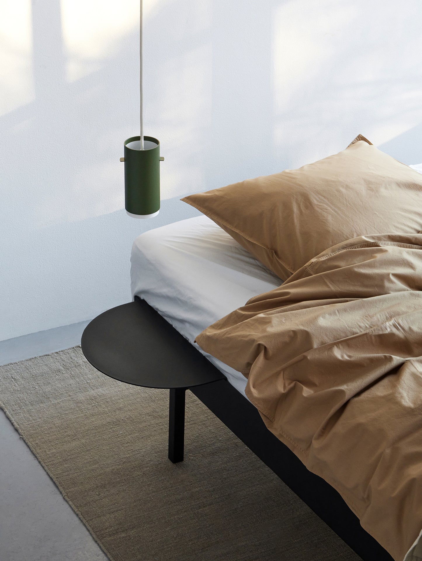 Bed 90 - 180 cm (High) by Moebe- Black