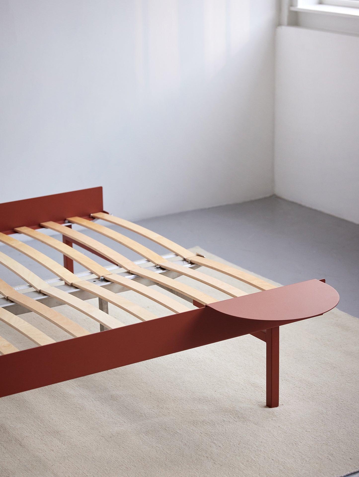 Moebe Expandable Bed - 90 to 180 cm / Terracotta