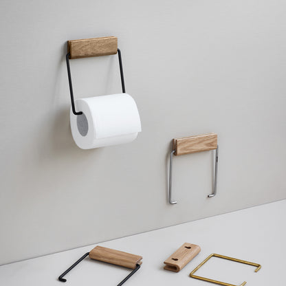 Wooden Toilet Roll Holder by Moebe 