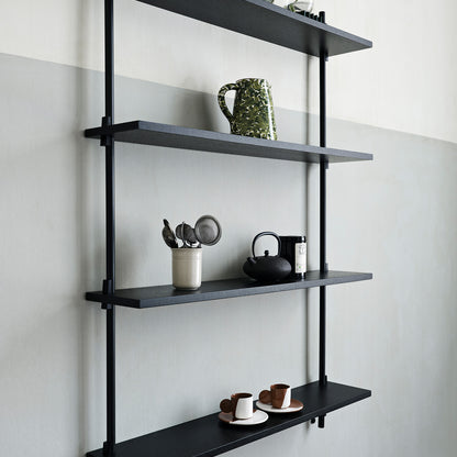 Wall Shelving System Sets (115 cm) by Moebe