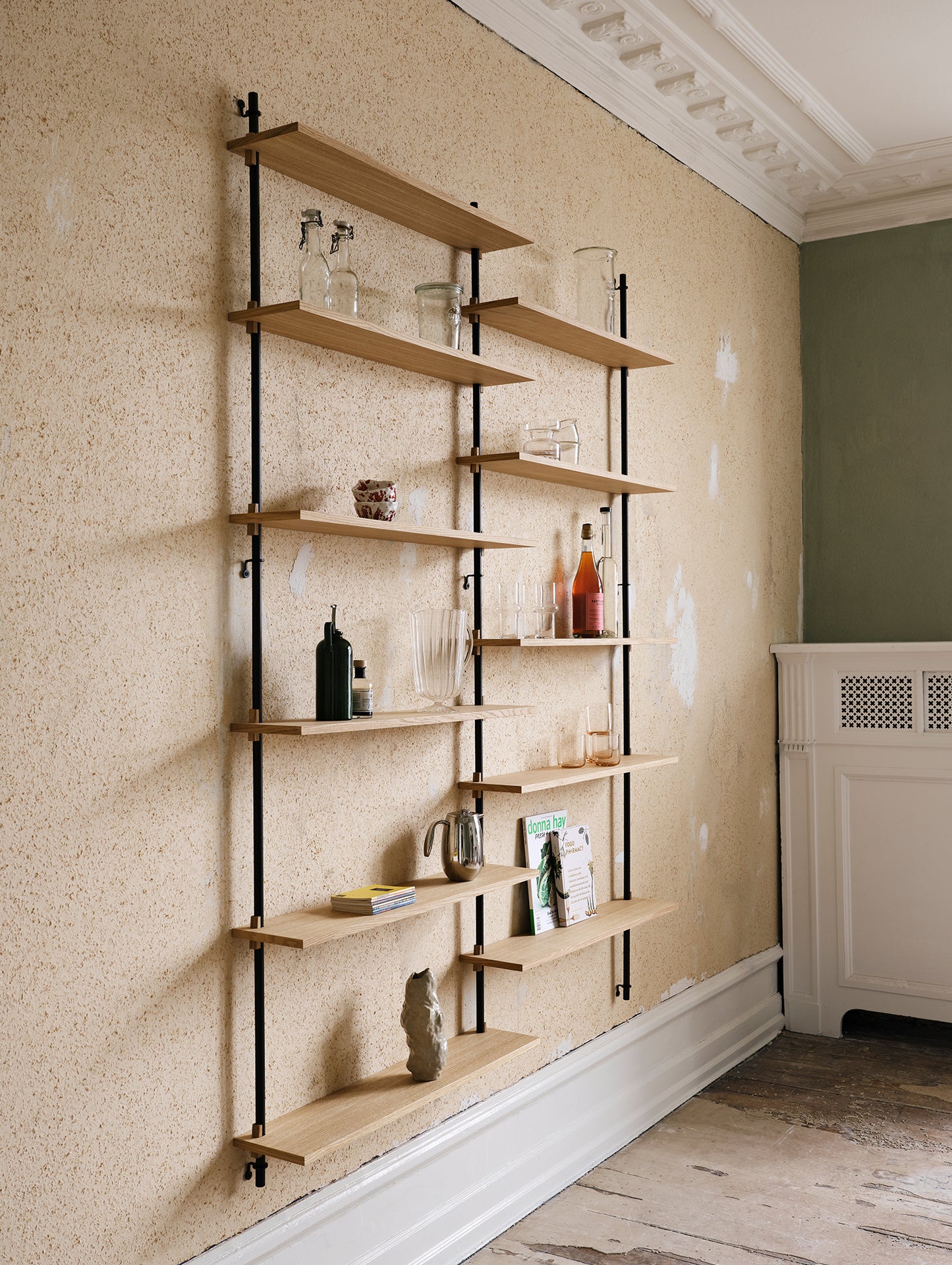 Wall Shelving System Sets (230 cm) by Moebe