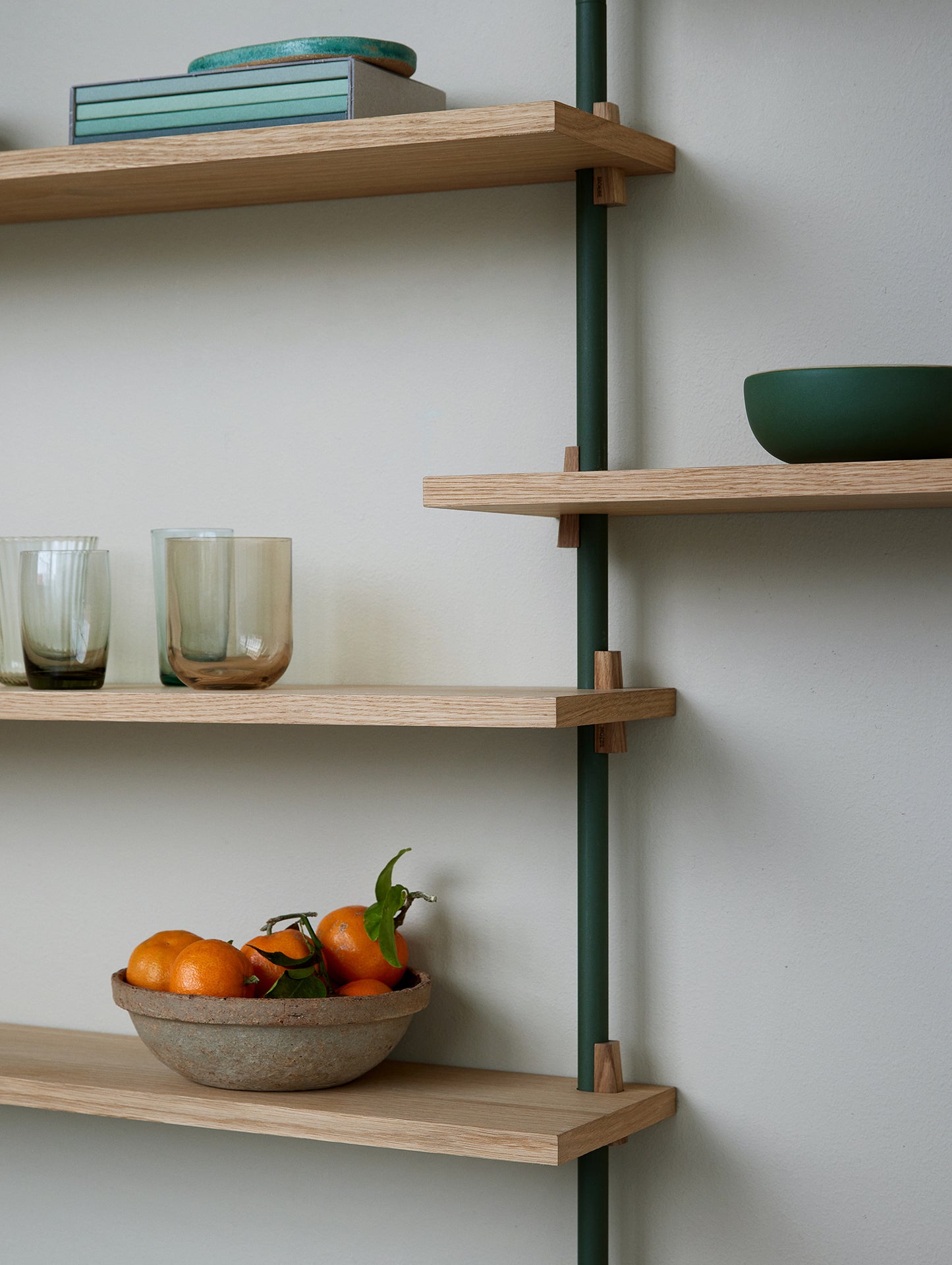 Wall Shelving System Sets (230 cm) by Moebe