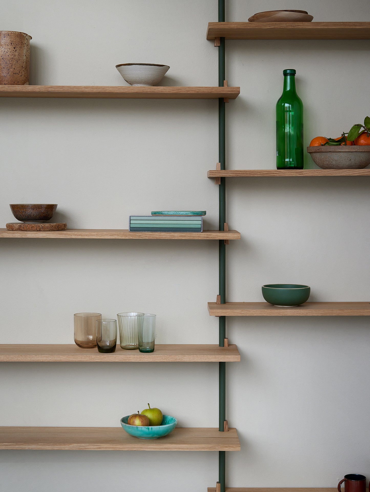 Wall Shelving System Sets (230 cm) by Moebe