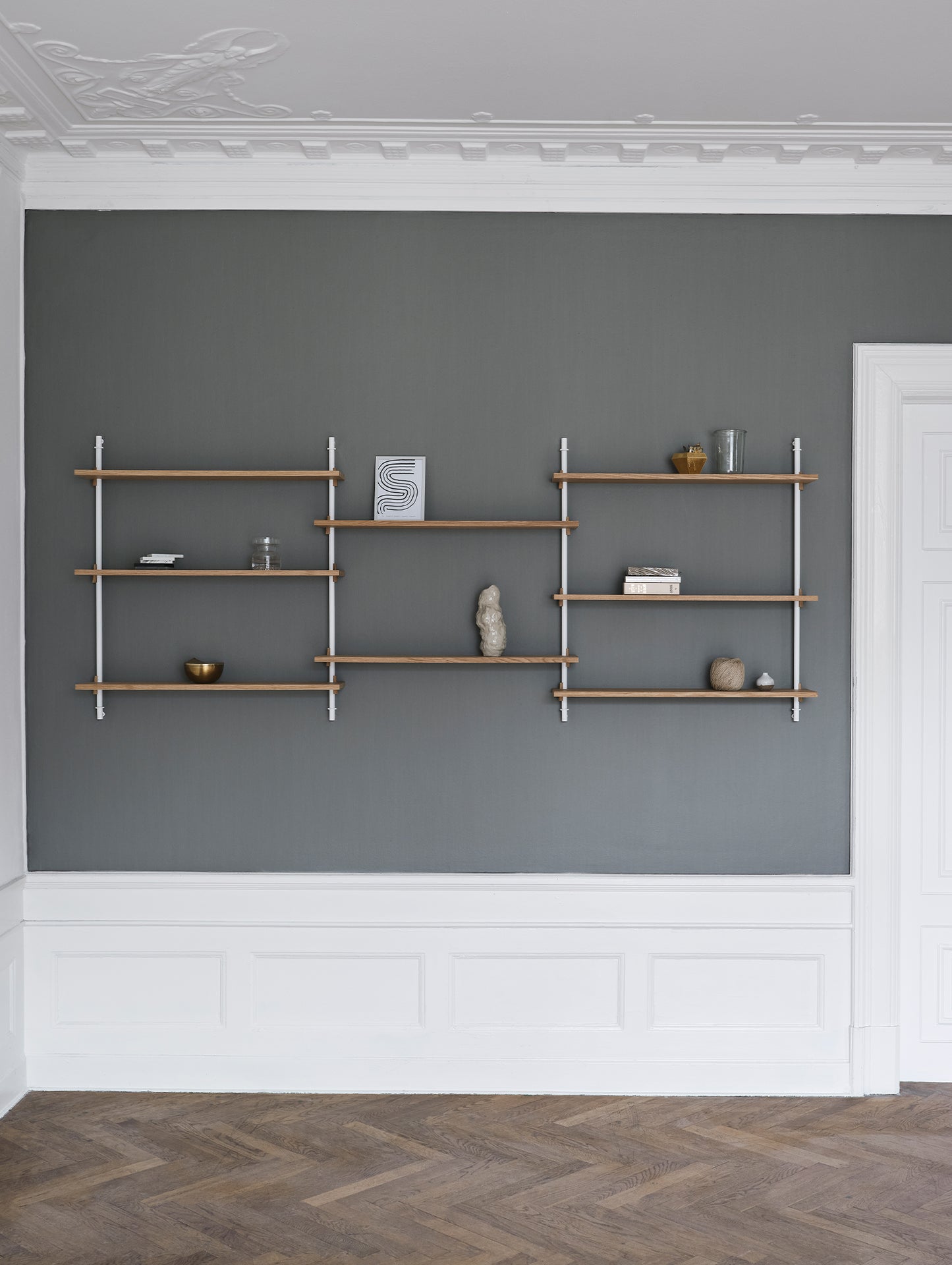 Wall Shelving System Sets (85 cm) by Moebe