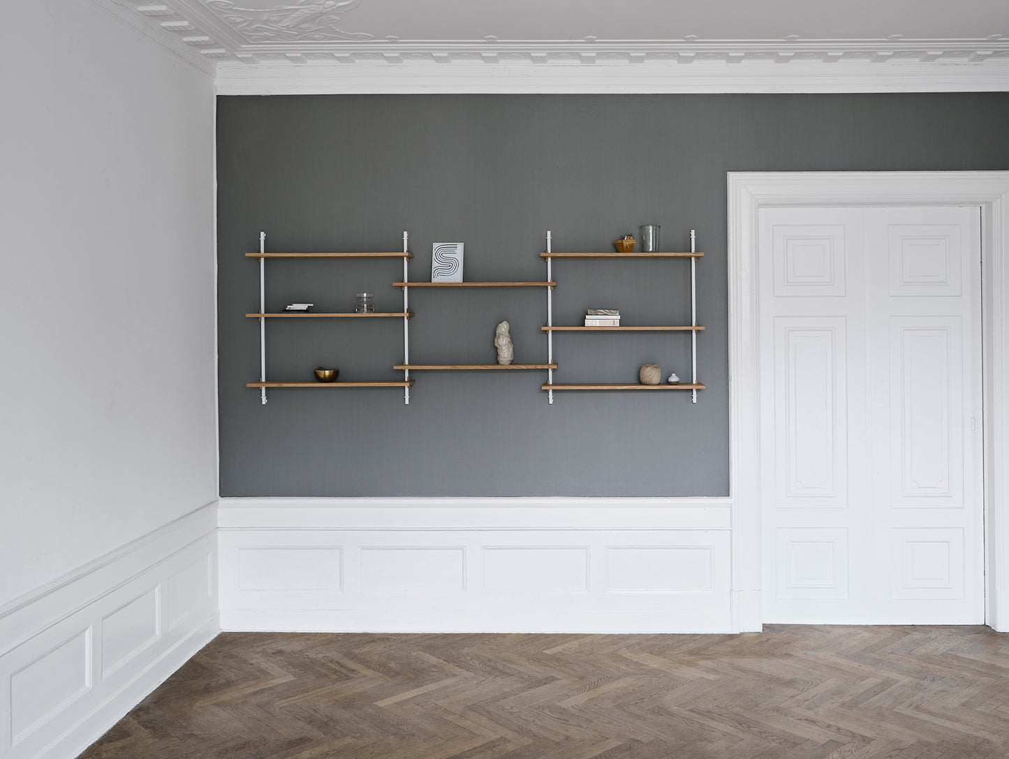 Wall Shelving System Sets (85 cm) by Moebe