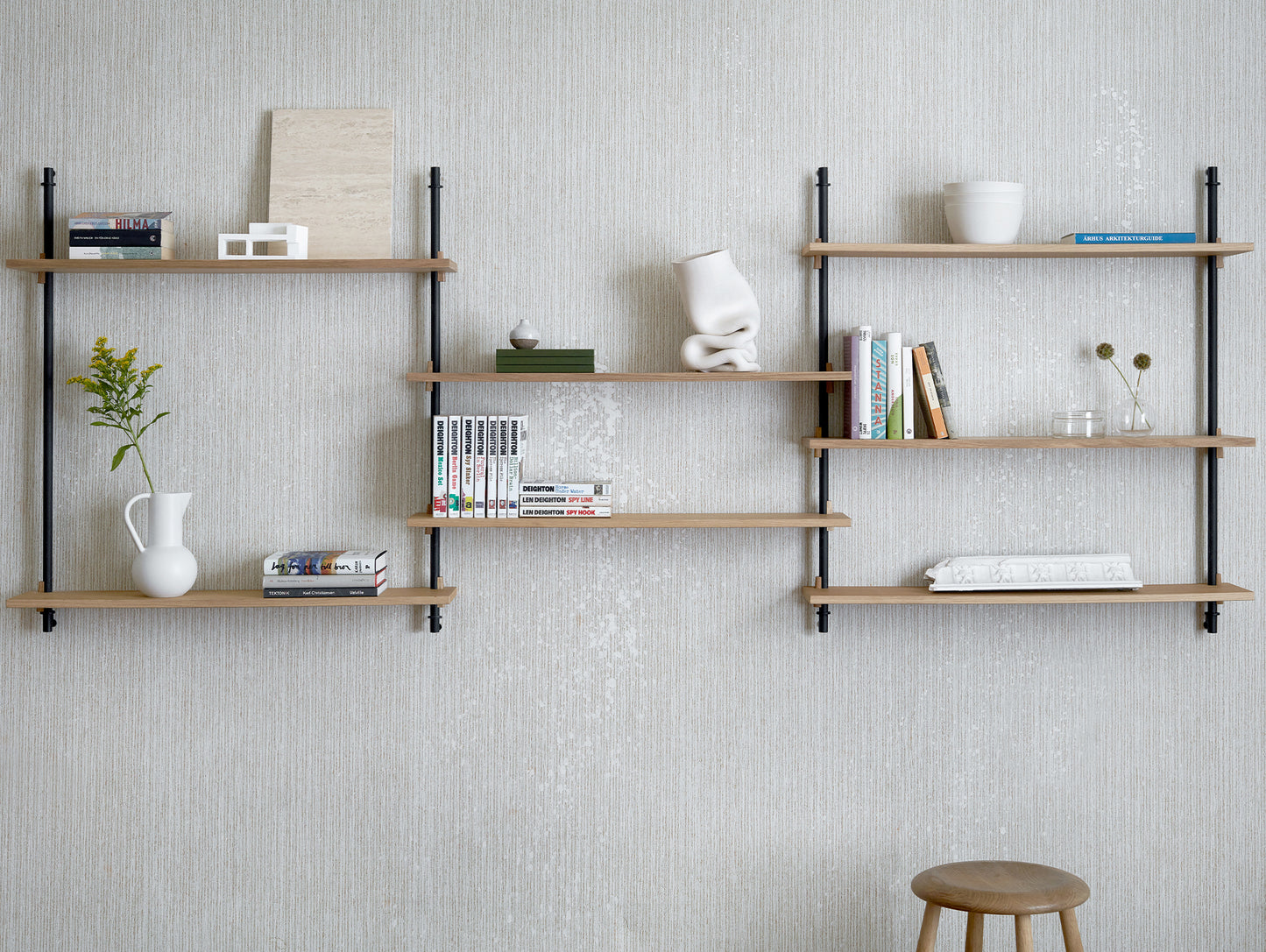 Wall Shelving System Sets (85 cm) by Moebe