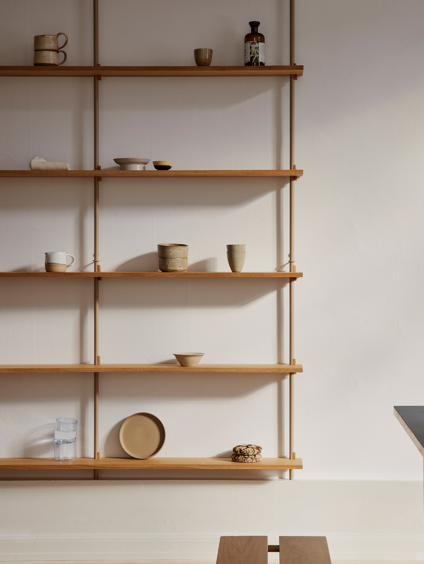 Wall Shelving System Sets (230 cm) by Moebe