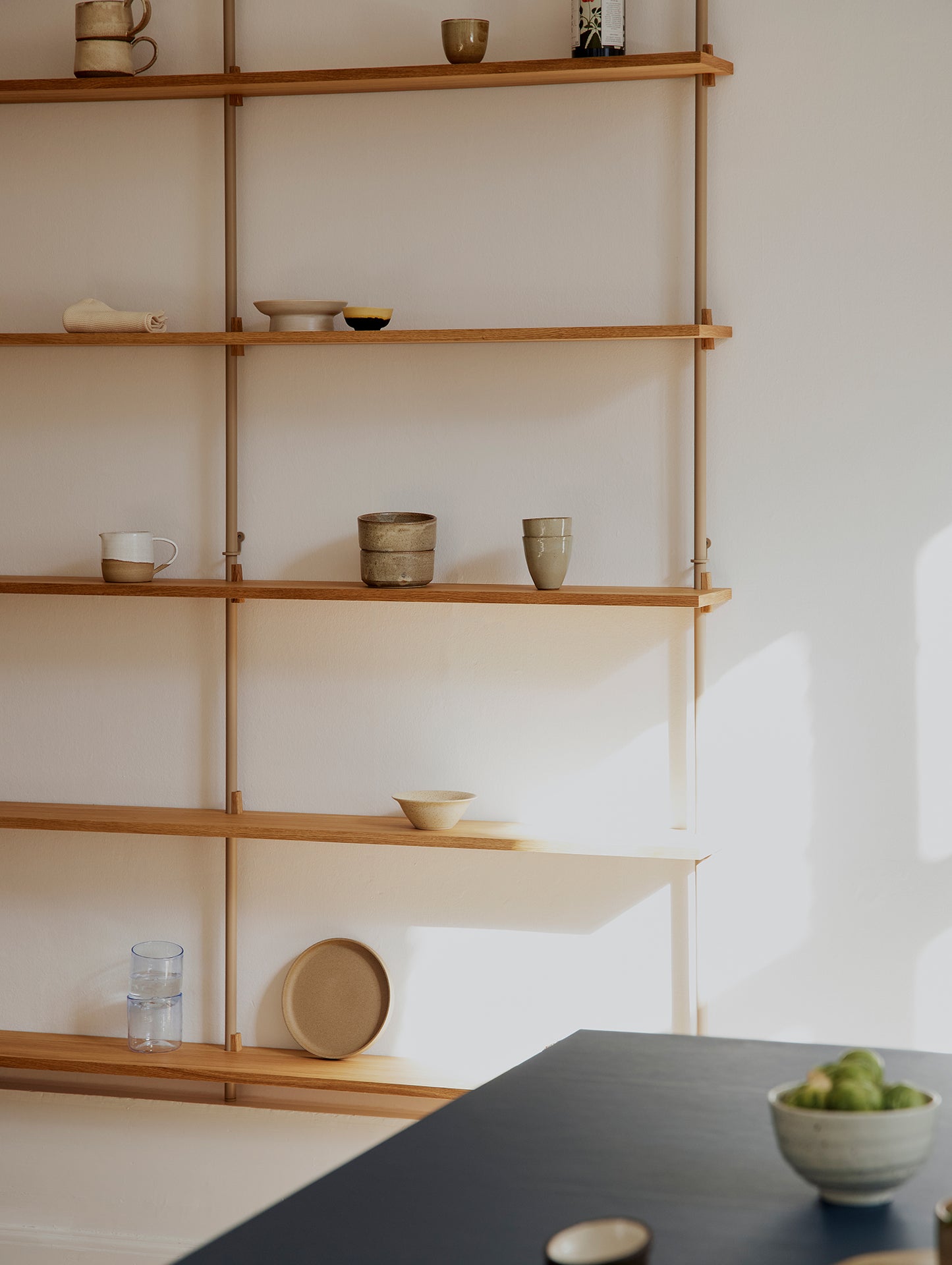 Wall Shelving System Sets (230 cm) by Moebe