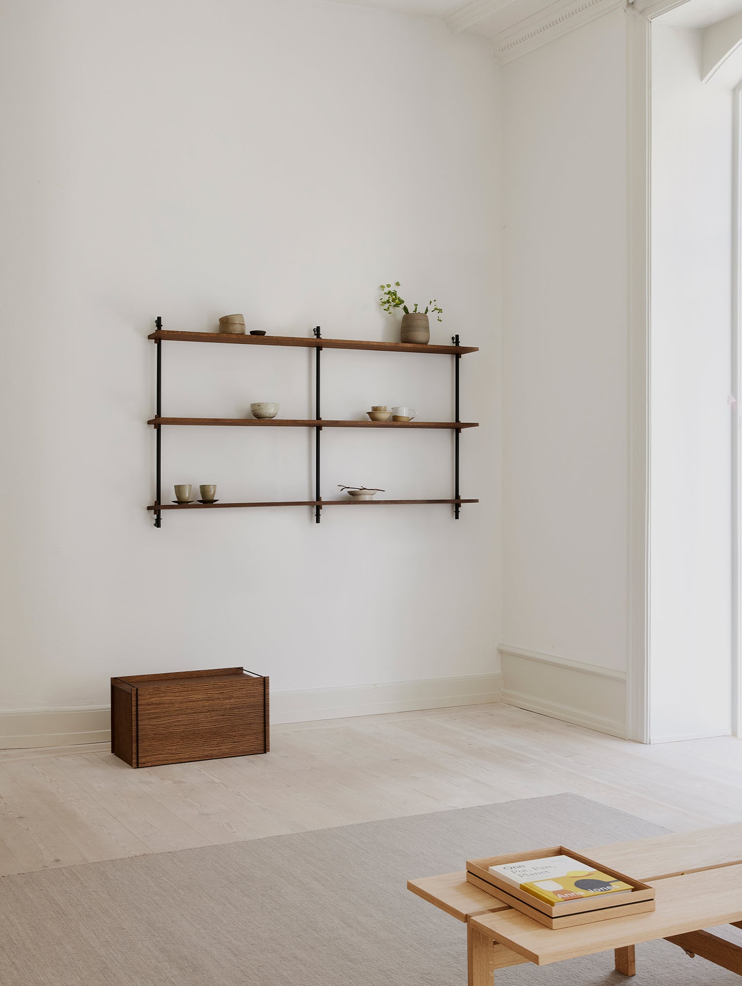 Wall Shelving System Sets (85 cm) by Moebe