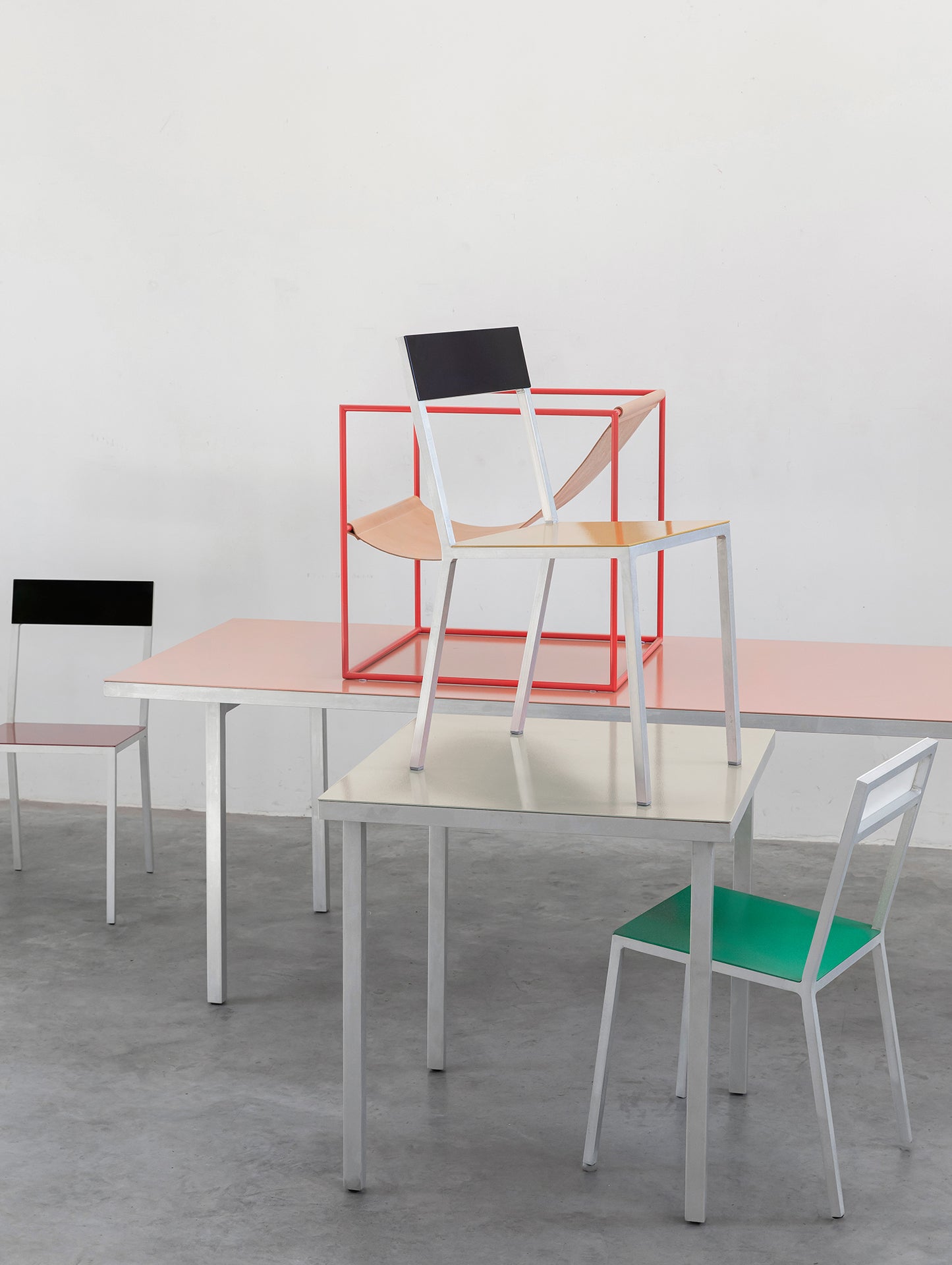 Alu Dining Table by Valerie Objects