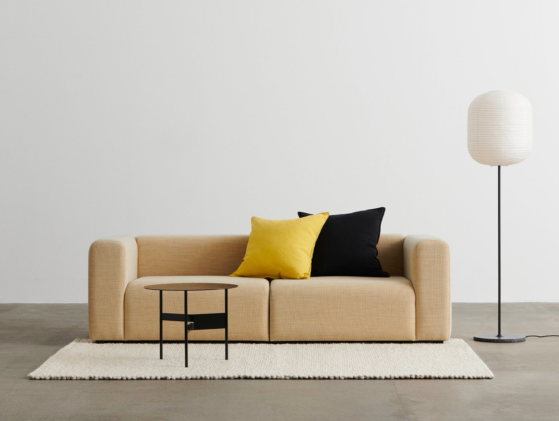 Mags 2.5 Seater Sofa by HAY - Combination 1 / Yuma 833