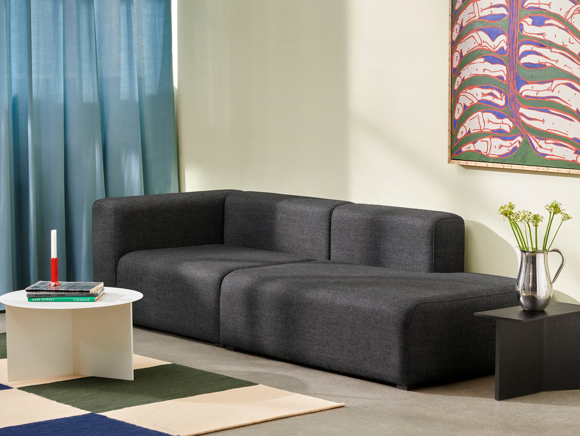 Mags 2.5 Seater Sofa by HAY - Combination 2 / Hallingdal 65 173